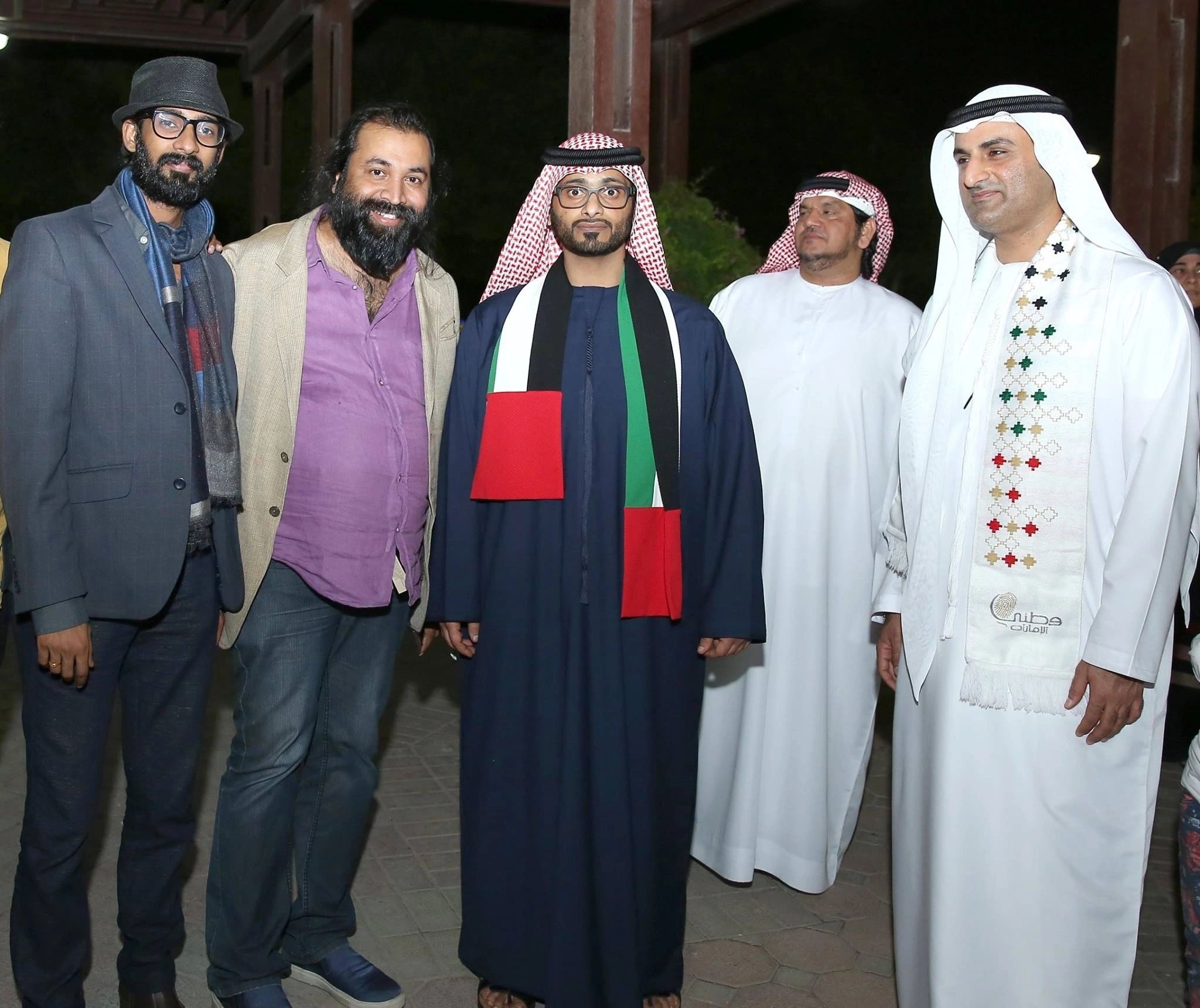 HIS HIGHNESS SHEIKH MANAE BIN HASHER AL MAKTHOUM & MAJID AL MARRI